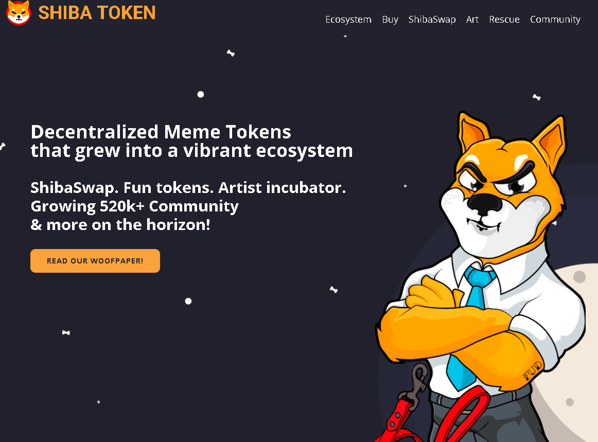 Dogeコインから派生するINUトークン・INUコインの多さ