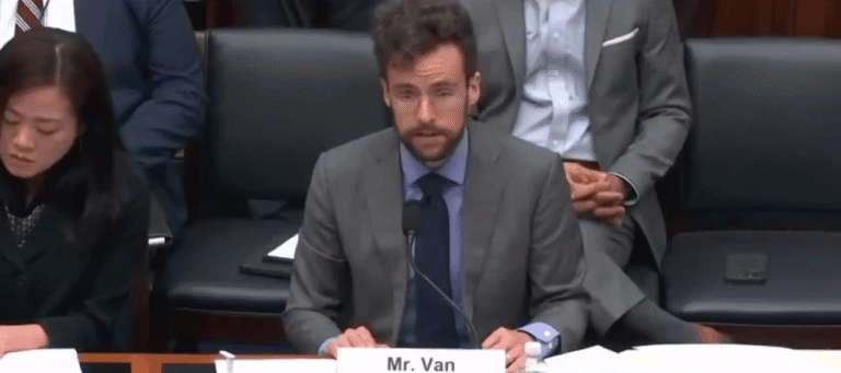 Bitcoinの特性に関して米国下院で証言するMr.Van