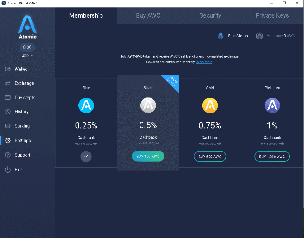 AWCメンバーシップ