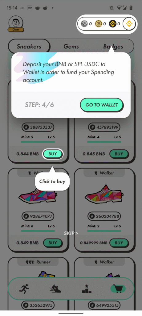 Step4/6 クリック