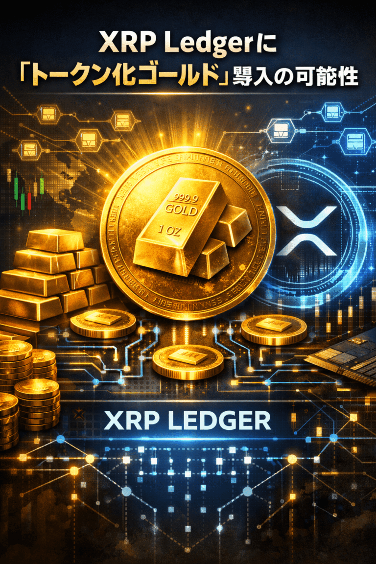 XRP Ledgerに「トークン化ゴールド」導入の可能性